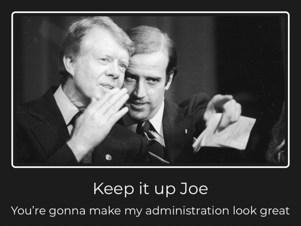 Keep it up Joe